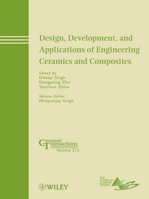 cover image of Design, Development, and Applications of Engineering Ceramics and Composites